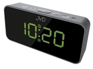 BUDÍK S TEPLOMEROM JVD SB3212 DVA USB ALARMY BUDÍK S TEPLOMEROM JVD SB3212 DVA USB ALARMY