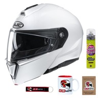 Moto prilba HJC I90 WHITE ZADARMO