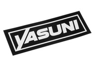 Samolepka Yasuni koncovka výfuku 100x35mm