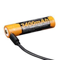 Fenix USB ARB-L18U batéria 18650 3400 mAh 3,6 V Fenix USB ARB-L18U batéria 18650 3400 mAh 3,6 V