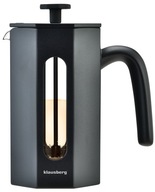 Piestový kávovar/čajník 600ml French Press džbán KLAUSBERG BL Piestový kávovar/čajník 600ml French Press džbán KLAUSBERG BL