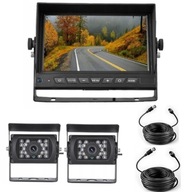 Set Monitor 7'' + 2x AHD cúvacia kamera 12/24v Set Monitor 7'' + 2x AHD cúvacia kamera 12/24v