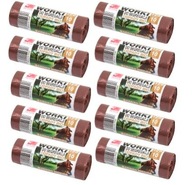 Hnedé vrecia na triedenie BIO odpadu, 120l, SET 10 roliek Hnedé vrecia na triedenie BIO odpadu, 120l, SET 10 roliek