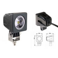 HALOGÉNOVÁ PRACOVNÁ LAMPA 1 LED SVETLOMET 12V 24V HALOGÉNOVÁ PRACOVNÁ LAMPA 1 LED SVETLOMET 12V 24V