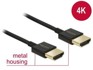 HDMI-HDMI 4K 3D ethernetový kábel 2m od Delocku