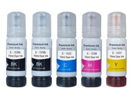 5X ATRAMENT PRE EPSON 103 L3150 L3151 L5190 2X ČIERNY
