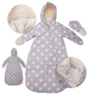 Bábätká zateplený spací vak SWADDLE 80-86 Bábätká zateplený spací vak SWADDLE 80-86