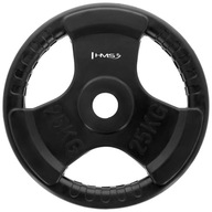 ČIERNA OLYMPIJSKÁ PLATOVÁ GUMA 25 KG HMS ČIERNA OLYMPIJSKÁ PLATOVÁ GUMA 25 KG HMS