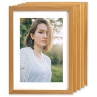 SET 5 ks drevených rámikov 21x30 A4 na diplomy SET 5 ks drevených rámikov 21x30 A4 na diplomy