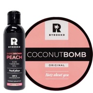 Byrokko Coconut Bomb + Shine Brown Peach SPF6