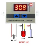W3001 LED panel termostatu regulátora teploty