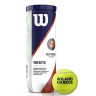 Tenisová loptička Wilson Roland Garros antuka 3 WRT125000 žltá