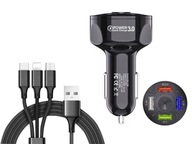 NABÍJACIA ZÁSTRČKA AUTOSADA + KÁBEL 3 v 1 NABÍJACIA ZÁSTRČKA AUTOSADA + KÁBEL 3 v 1