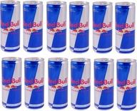 Plechovka nápoja Red Bull Energy Drink 12 x 250 ml