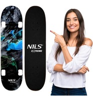 Skateboard pre dievčatá CLASSIC 9 vrstiev NILS
