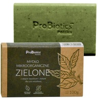 MIKROORGANICKÉ ZELENÉ MYDLO S LAURELOVÝM OLEJOM A BYLINKAMI V MLÁDEČKU 100G MIKROORGANICKÉ ZELENÉ MYDLO S LAURELOVÝM OLEJOM A BYLINKAMI V MLÁDEČKU 100G