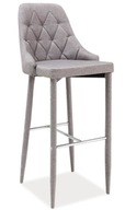 Barová stolička TRIX H-1 šedá barová stolička