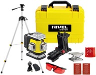 Krížový laser Nivel System CL3R, červený statív Krížový laser Nivel System CL3R, červený statív