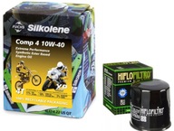 Motocyklový olej SILKOLENE COMP 4 10w40 + FILTER