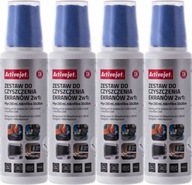 Activejet AOC-269 súprava na čistenie obrazoviek tekutá 250ml + handrička 4x Activejet AOC-269 súprava na čistenie obrazoviek tekutá 250ml + handrička 4x