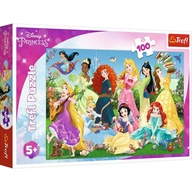Puzzle 100 očarujúcich princezien 16417 Puzzle 100 očarujúcich princezien 16417