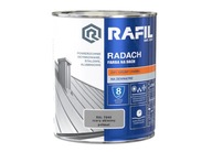 Radach Polomatná sivá Okie Strešná farba 0,75L RAFIL Radach Polomatná sivá Okie Strešná farba 0,75L RAFIL