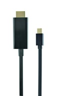 Kábel GEMBIRD CC-mDP-HDMI-6 (Mini DisplayPort M - Kábel GEMBIRD CC-mDP-HDMI-6 (Mini DisplayPort M -