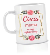 Darčekový hrnček pre tetu, TETU MAMU, CHLADENÁ VERZIA Darčekový hrnček pre tetu, TETU MAMU, CHLADENÁ VERZIA