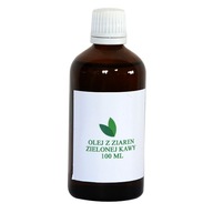 Zelený kávový olej na celulitídu a strie 100ml