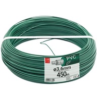PVC plot NAPÍNACÍ DRÔT 20 kg cca 450 metrov ZELENÉ plotové pletivo PVC plot NAPÍNACÍ DRÔT 20 kg cca 450 metrov ZELENÉ plotové pletivo