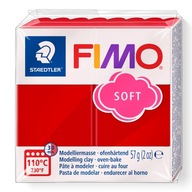 STAEDTLER Fimo modelovacia hmota 57 g Soft 2P ČERVENÁ