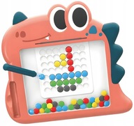 MAGNETICKÁ DINO DOSKA MONTESSORI MOZAIC MAGPAD WOOPIE PUZZLE MAGNETICKÁ DINO DOSKA MONTESSORI MOZAIC MAGPAD WOOPIE PUZZLE