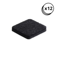 12 KS PLSTENÉ PODLOŽKY PRE STOLIČKY, NOHY NÁBYTKU, 28x28 12 KS PLSTENÉ PODLOŽKY PRE STOLIČKY, NOHY NÁBYTKU, 28x28