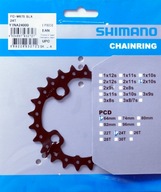 Prevodník Shimano SLX FC-M675 M615 24T-AN 24t ozubené koleso