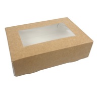 SUSHI box 19x13x5cm balenie 50 ks. kraft TnG OP-05