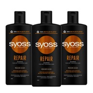 Syoss Repair šampón na suché vlasy 3 x 440 ml