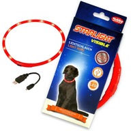 USB LED svietiaci obojok pre PSA MAČKU, 40 cm USB LED svietiaci obojok pre PSA MAČKU, 40 cm
