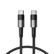 KRÁTKY ODOLNÝ USB-C TYP-C KÁBEL 5A 50CM - 100W NAPÁJANIE - Opletenie KRÁTKY ODOLNÝ USB-C TYP-C KÁBEL 5A 50CM - 100W NAPÁJANIE - Opletenie