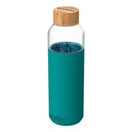 Sklenená fľaša na vodu Quokka Flow Palm 660 ml Sklenená fľaša na vodu Quokka Flow Palm 660 ml