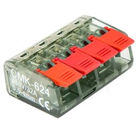 25x rýchly elektrický konektor 4x 0,5-4mm lanko 25x rýchly elektrický konektor 4x 0,5-4mm lanko