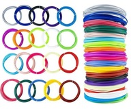 PCL FILAMENT 50°C NÁPLŇ 3D SADA GULIČKOVÝCH PIATKOV 5m x 20ks RÔZNE FARBY PCL FILAMENT 50°C NÁPLŇ 3D SADA GULIČKOVÝCH PIATKOV 5m x 20ks RÔZNE FARBY