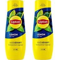 2 x Lipton Lemon Ice Tea sirup SODASTREAM do vody