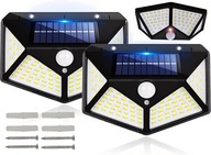 100 LED SOLARNÁ LAMPA SO SNÍMAČOM POHYBU 2x