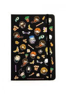 A5 linajkový zápisník, 96 strán, guma, Harry Potter Chibi A5 linajkový zápisník, 96 strán, guma, Harry Potter Chibi