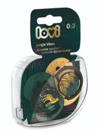 LOVI dynamický silikónový cumlík Jungle Vibes Boy 0-3 m, 2 ks. LOVI dynamický silikónový cumlík Jungle Vibes Boy 0-3 m, 2 ks.