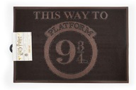 Harry Potter Platforma 9 3/4 gumová rohožka 60x40 Pre ocka Harry Potter Platforma 9 3/4 gumová rohožka 60x40 Pre ocka