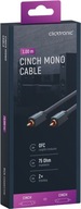 CICKTRONIC koaxiálny kábel RCA-RCA Cinch S/PDIF 1m CICKTRONIC koaxiálny kábel RCA-RCA Cinch S/PDIF 1m