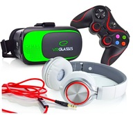 Súprava VR GLASSES + BLUETOOTH REMOTE so slúchadlami Súprava VR GLASSES + BLUETOOTH REMOTE so slúchadlami