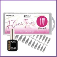Nails Company Flexi Tips + Clear Base 6ml sada Nails Company Flexi Tips + Clear Base 6ml sada