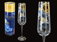Pohár na šampanské - V. Van Gogh. Hviezdny n